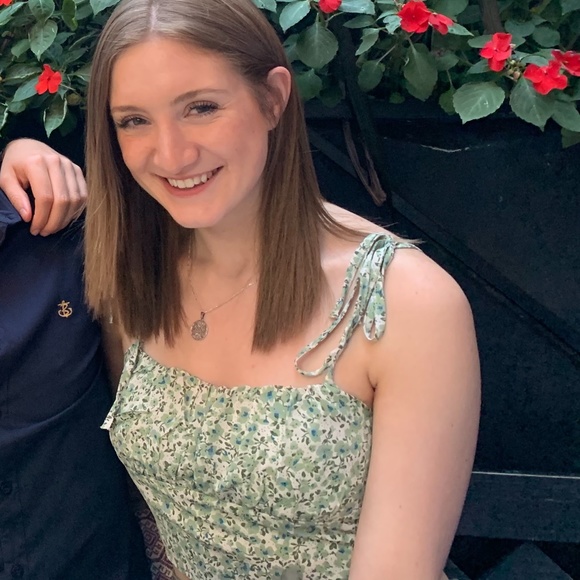 Ditsy floral cropped top - Picture 1 of 5